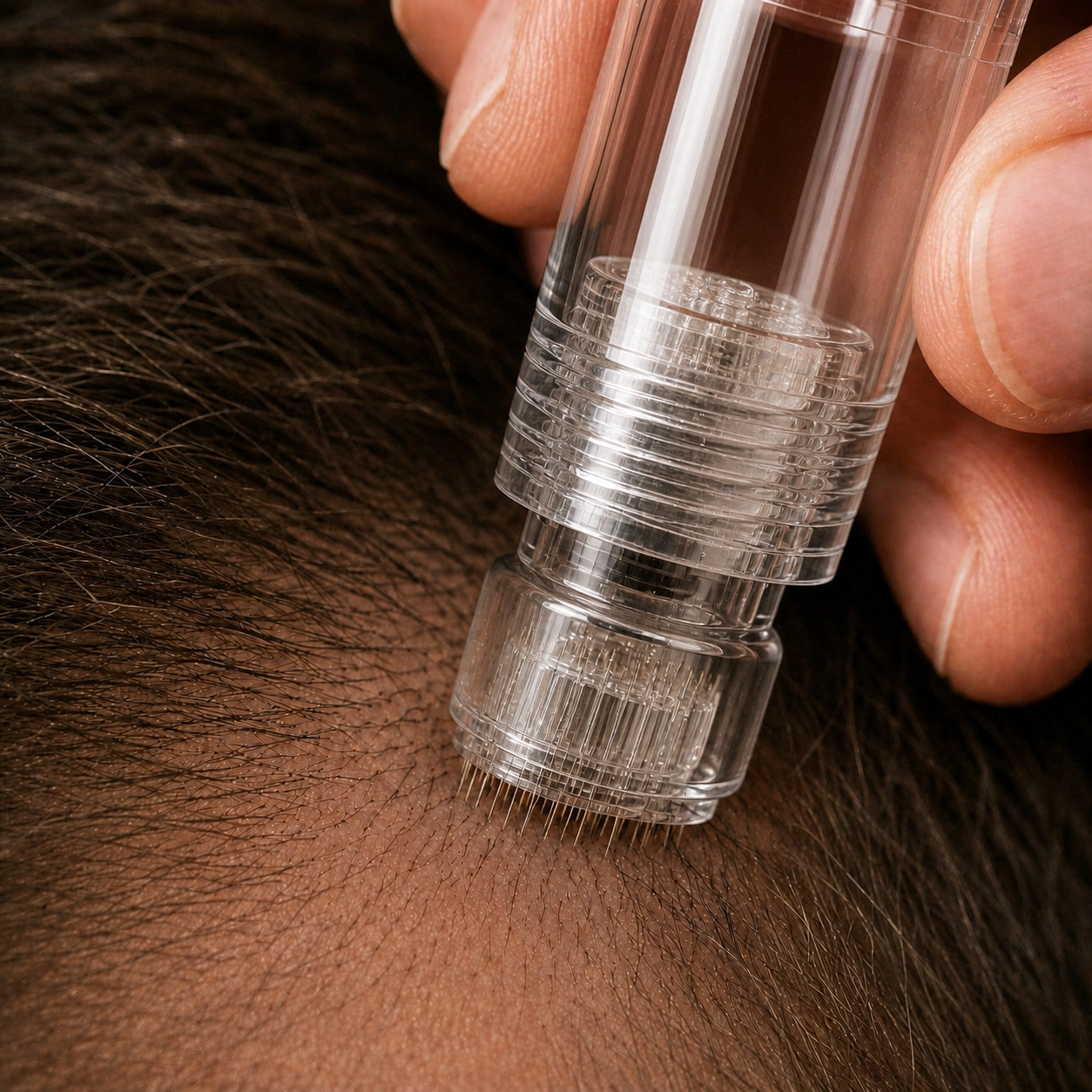 Using the CROWNS clear applicator